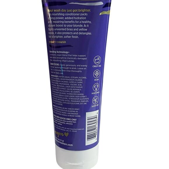 Last 1 Not Your Mother's Blonde Moment Tone & Repair Purple Conditioner 3 Pack - Picture 5 of 6
